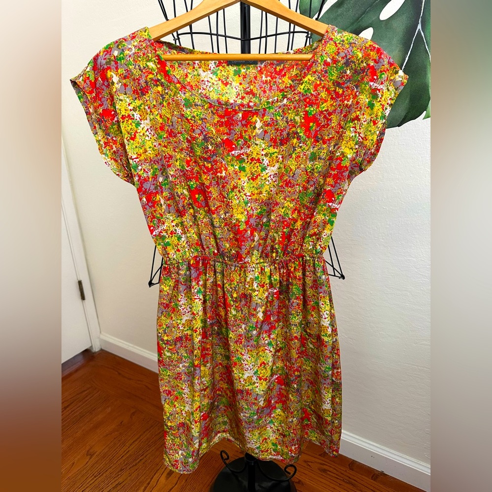 Soprano Multicolor Patterned Dress